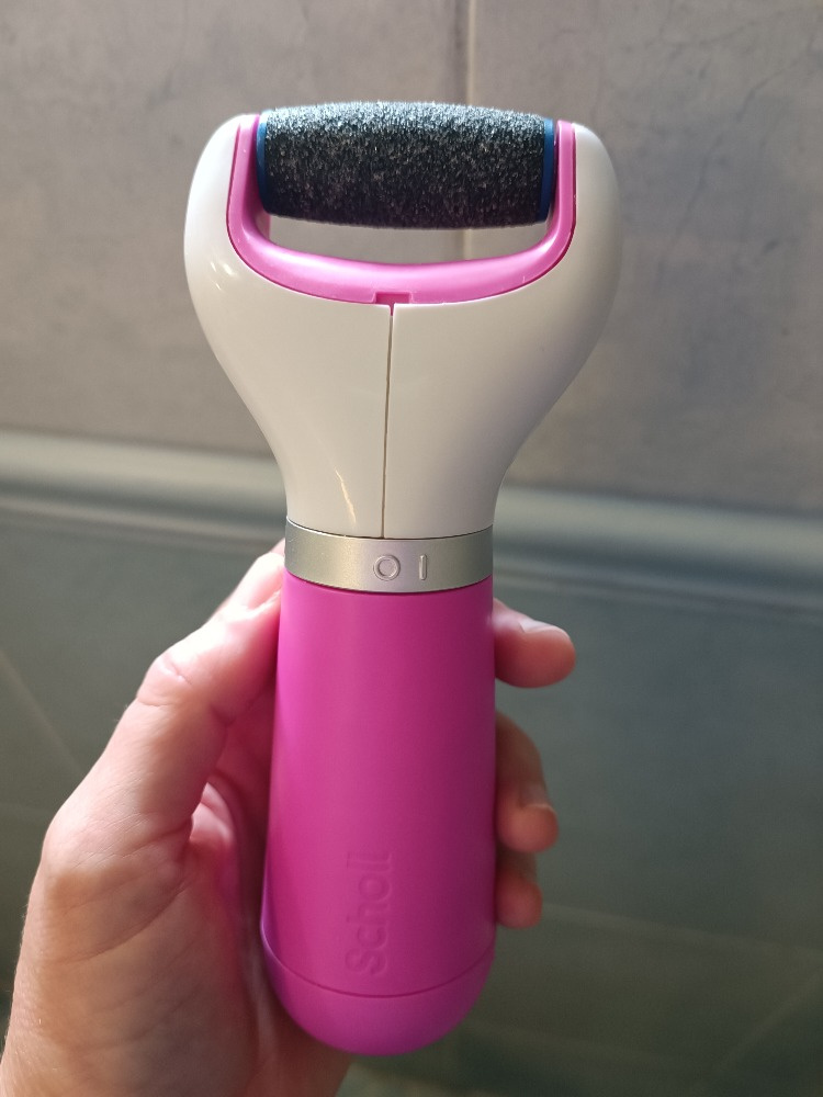 Scholl elektrický pilník na chodidla Velvet Smooth - růžový