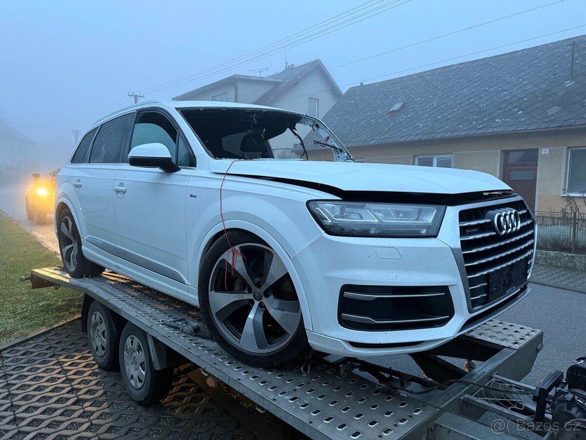 Náhradní díly Audi Q7 4M S-Line 2016 CRT 160kw SUQ