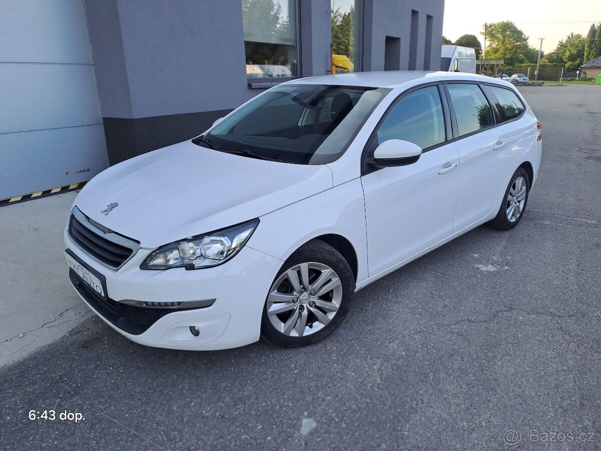 PEUGEOT 308 SW 1.6HDi combi r.16 170000km ČR, VELMI PĚKNÝ