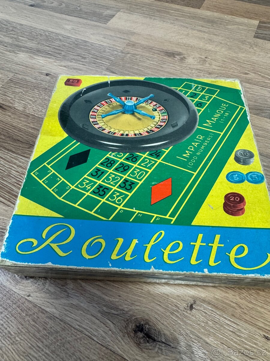 Retro stará hra ruská ruleta