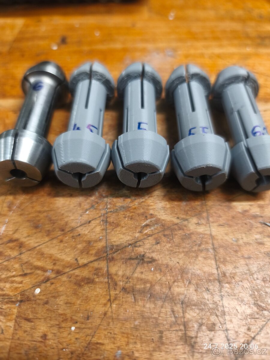 Kleštiny brusky ventilů BV2