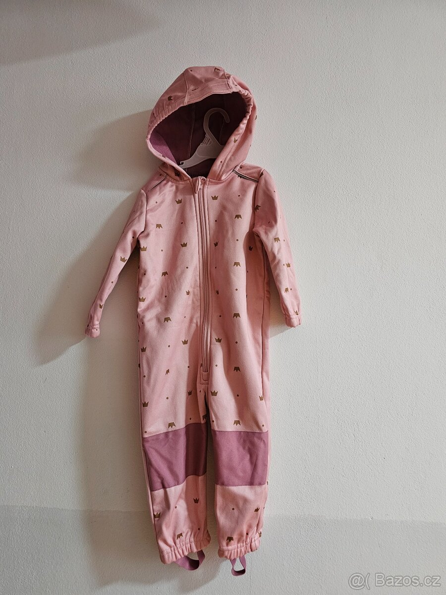 Nová Růžová kombinéza velikost 86/92