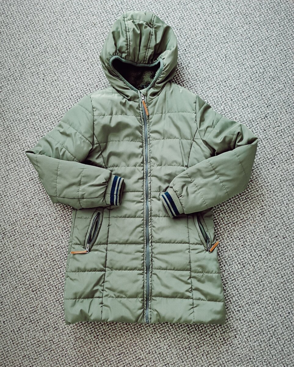 Dětská zimní dlouhá bunda