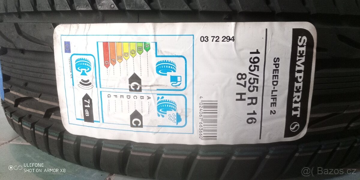 Semperit speed life 2/ 195/55 r16 87H LETNÍ