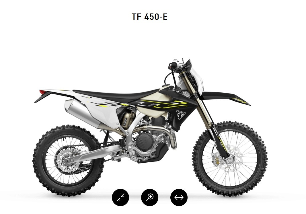Nový Triumph TF 450-E (super cena)
