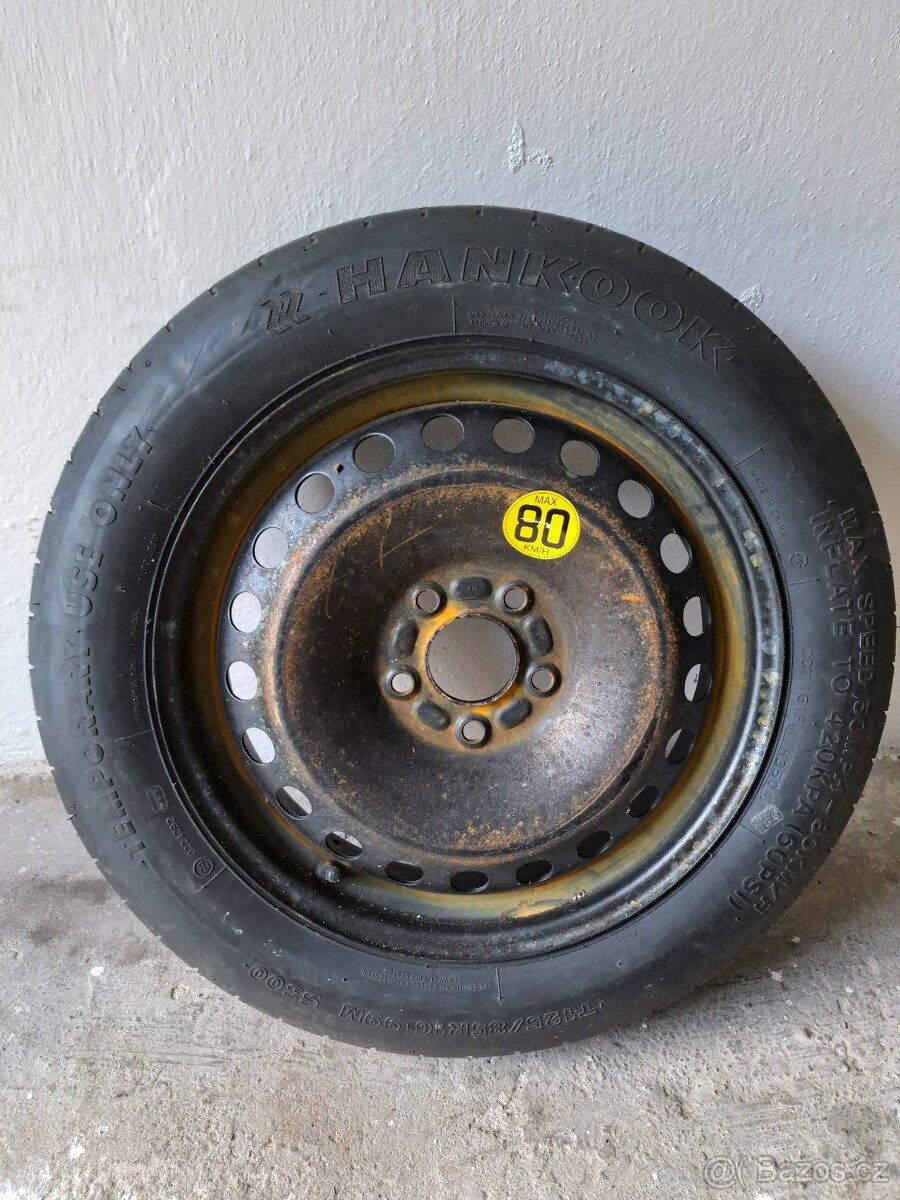 Dojezdové kolo 5x108 R16