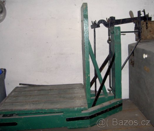 Váha decimálka - starší kus