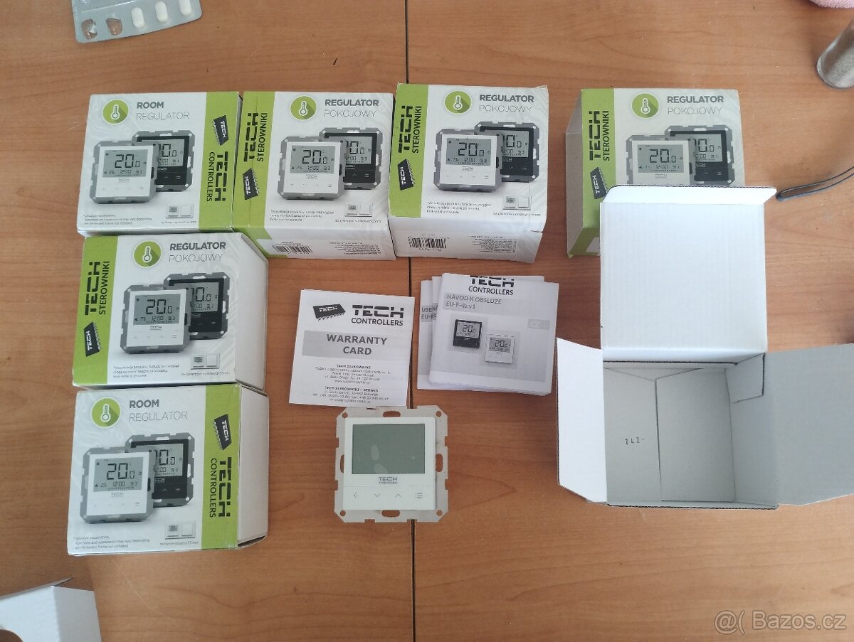 Termostat TECH CONTROLLERS model EU-F-4z