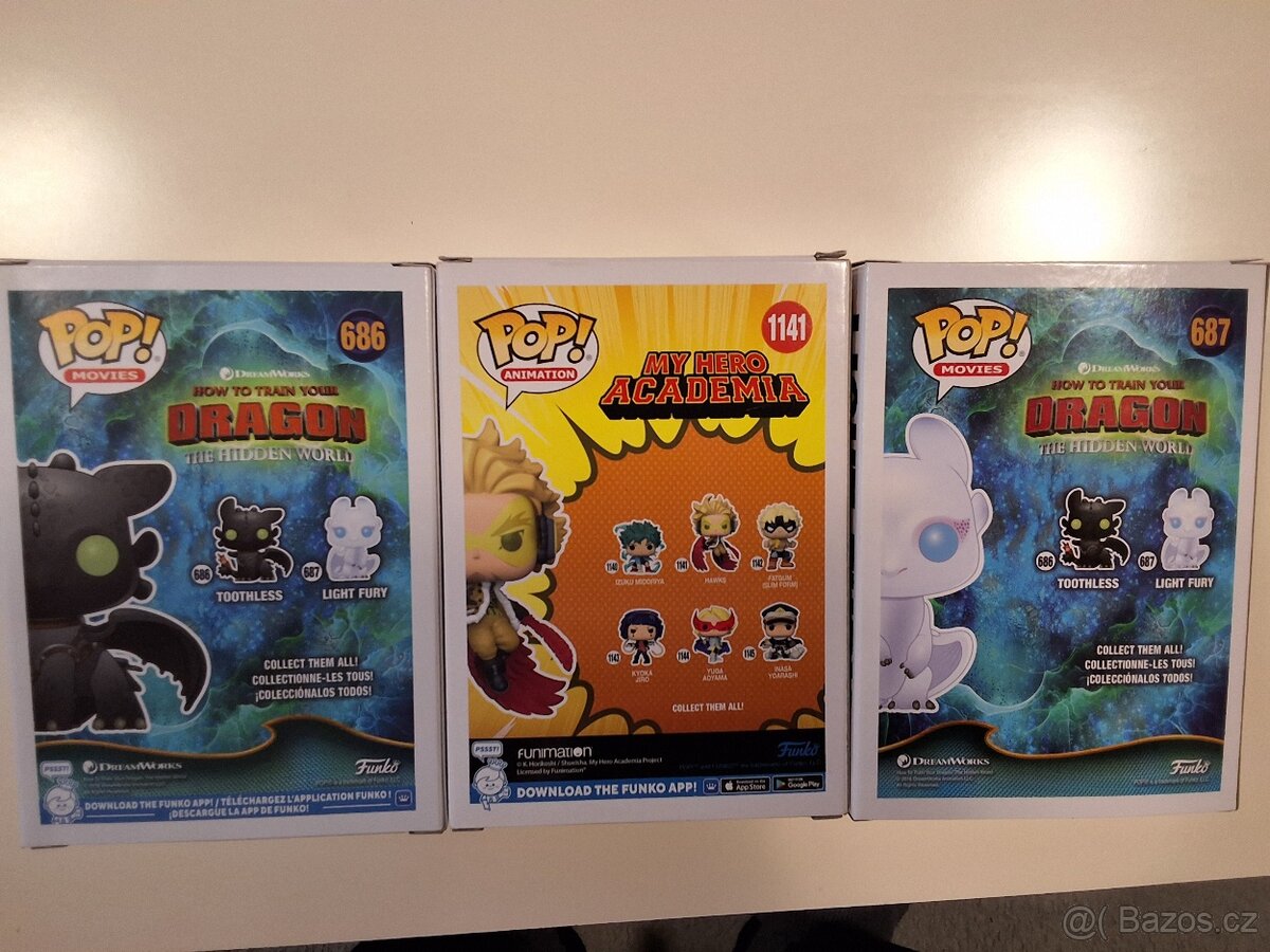 FUNKO POP 3ks