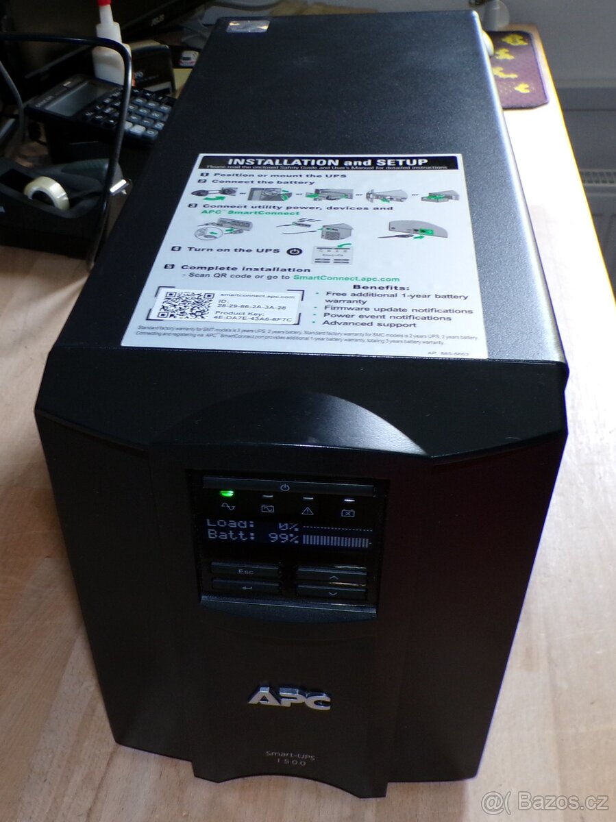 APC Smart-UPS 1500VA (1000W) LCD 230V SmartConnect
