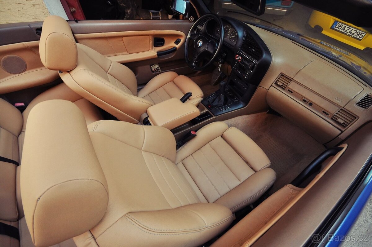 Koupím kožený interiér do E36 cabrio/coupé - sportsitze