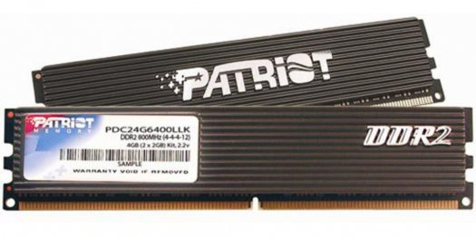 2GB ram, DDR 2, Patriot