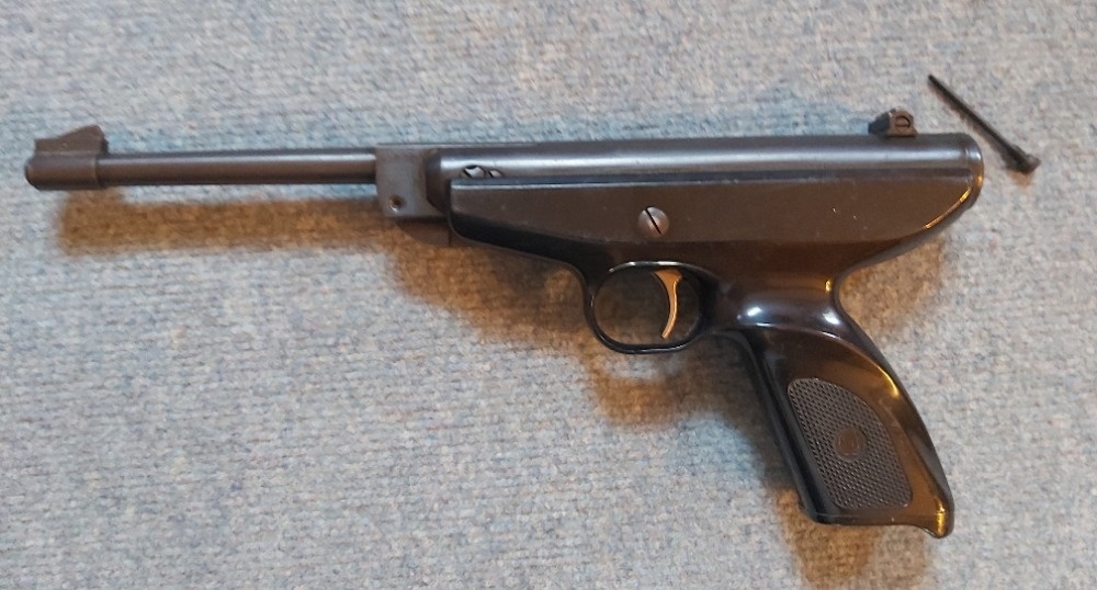 vzduchová pistole TEX 086, Československo
