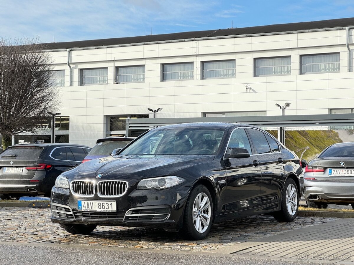 BMW 520D F10 manuál 140kW facelift DPH 2015 179000km