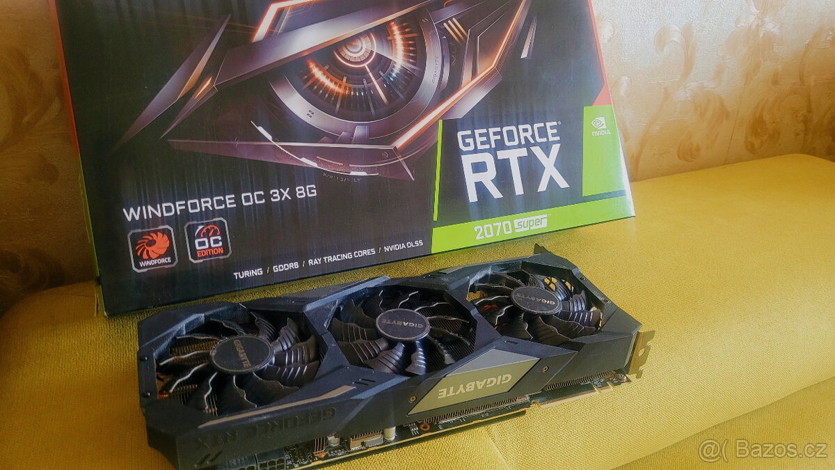 Geforce RTX 2070 super (Gigabyte OC - overclocked)