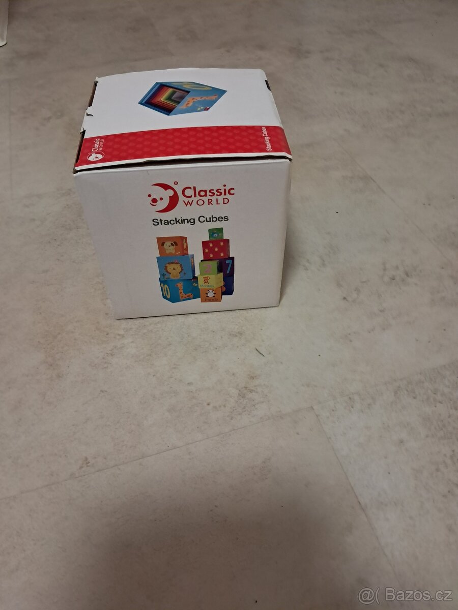 Skládací kostky "komín"