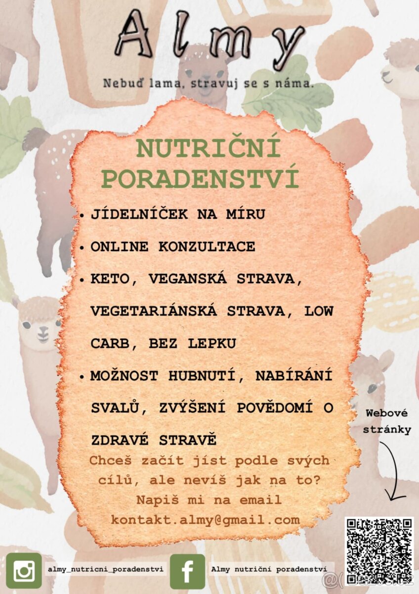 Nutriční poradenství - vytvoření osobního nutričního plánu