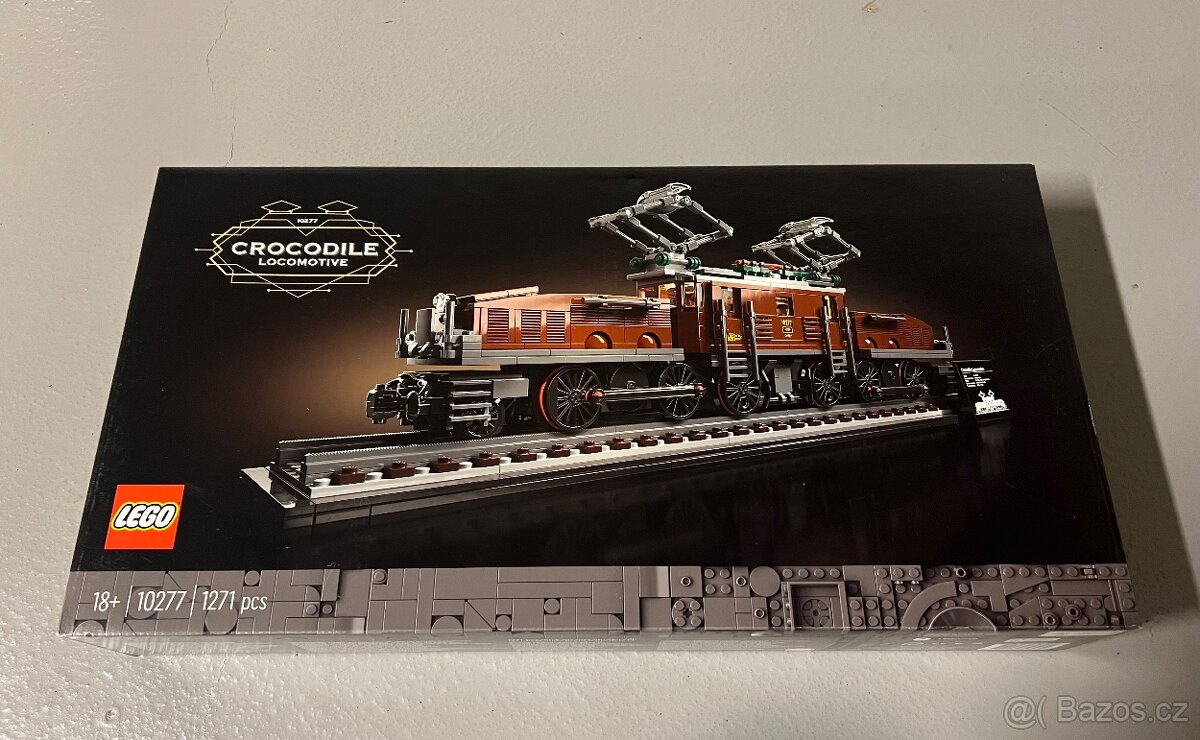 Lego 10277 - Lokomotiva Krokodýl - nové