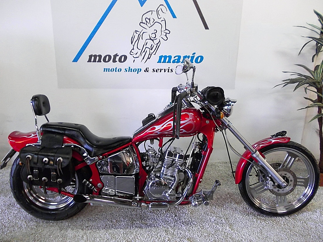 Chopper Dadyw SPYDER 125 jen 6tis.KM Rarita Výrobní STAV