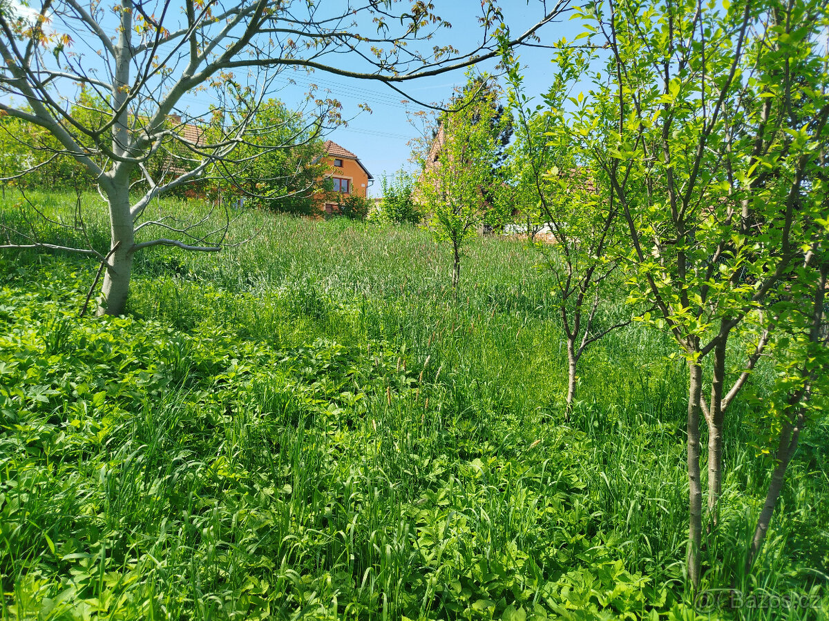 Stavební pozemek v čisté přírodě Lubná u Kroměříže 842 m²