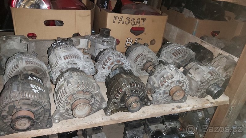 alternátor vw audi škoda vw 1,9 2,0 2,5 3,0 tdi 3,7 4,0 4,2