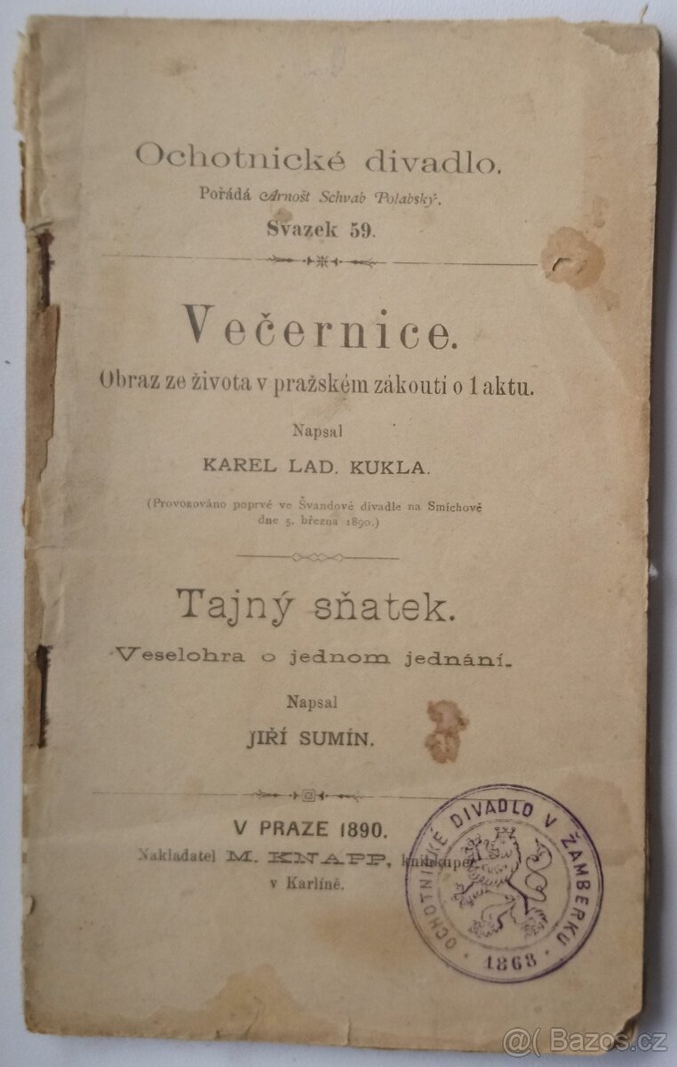 DIVADELNÍ HRY z r.1890