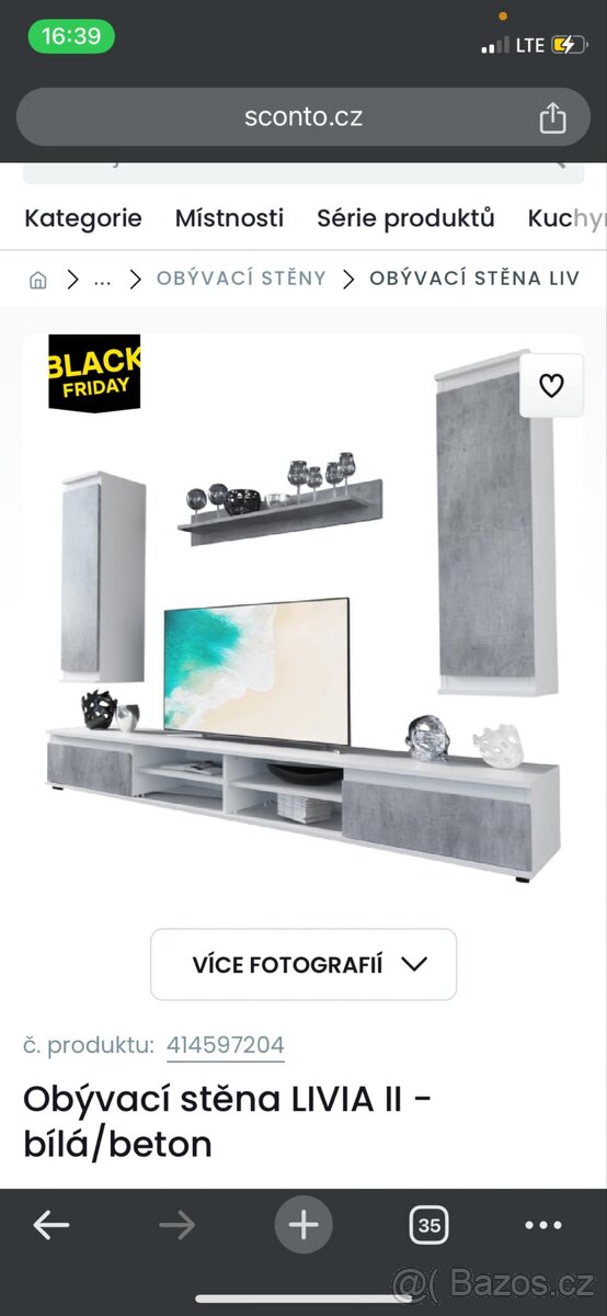 Nová obývací stěna