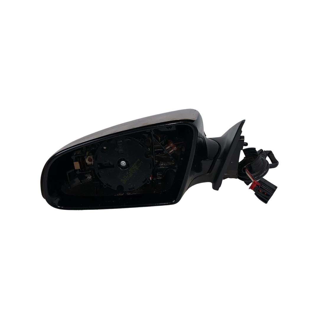 Levé zpětné zrcátko černá metalíza LY9B Audi A3 8P r.v. 2006