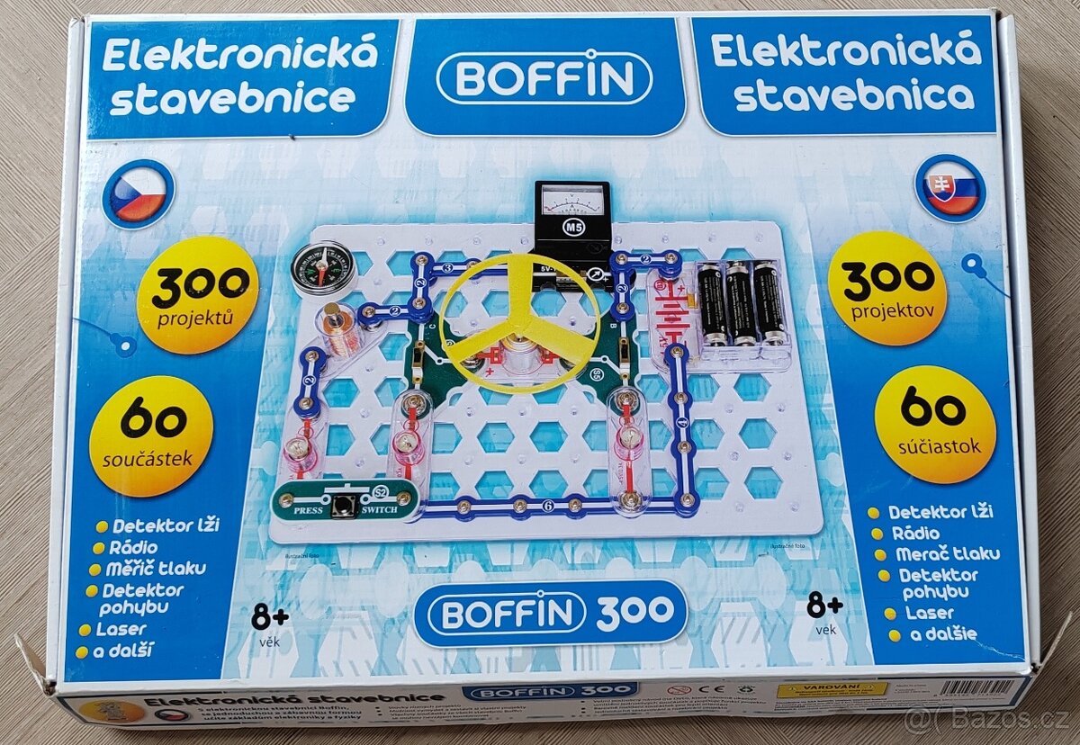 Boffin 300 stavebnice elektrotechnická