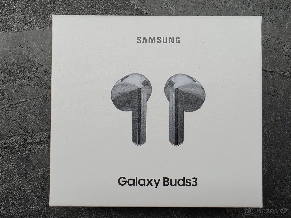 Sluchátka Samsung Galaxy Buds3 Stříbrná (nové, nerozbalené)