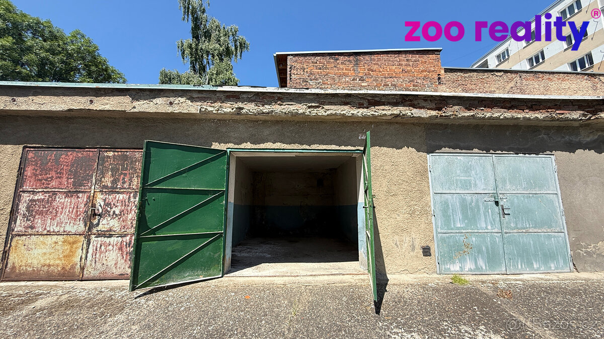 Pronájem, Garáž, 20 m2, Chomutov, Zdeňka Štěpánka ul.