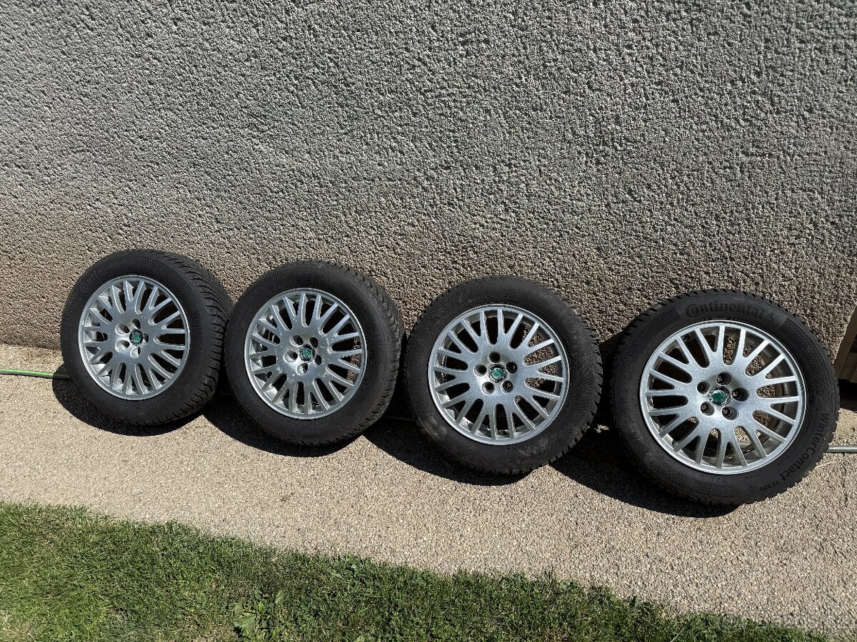 Zimní pneumatiky Continental 205/55/R16 s alu koly
