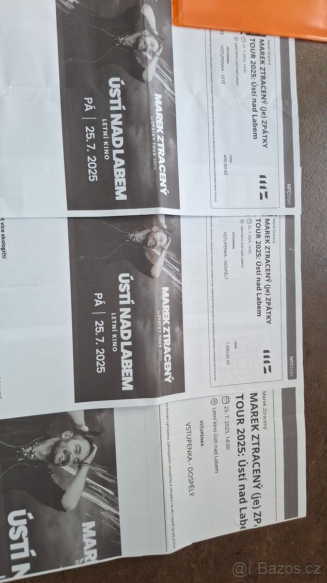 Lístky na Marka Ztraceného Ústí nad Labem