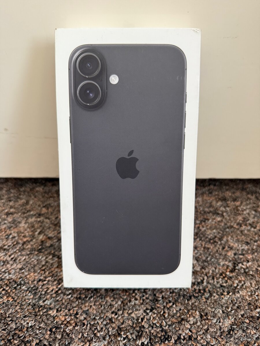 Apple iPhone 16 Plus 256gb Black. Odpocet DPH, 2r CZ zaruka.