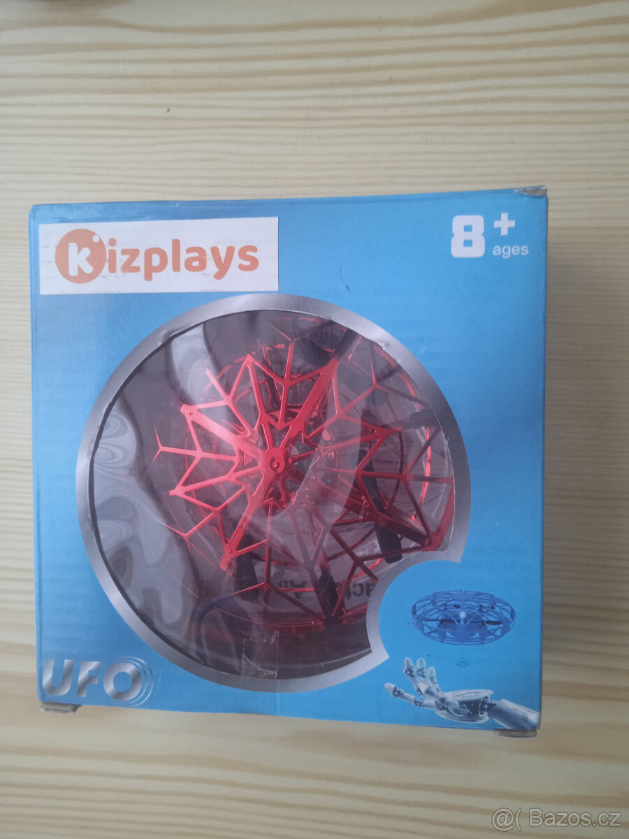 Mini dron Kizplays UFO červený