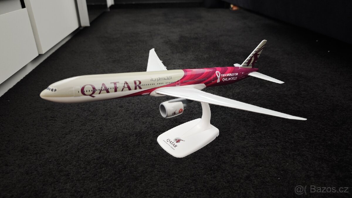 Model letadla Qatar Airways
