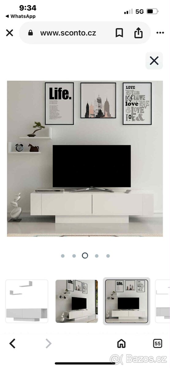 Skříň pod televizi (nová)