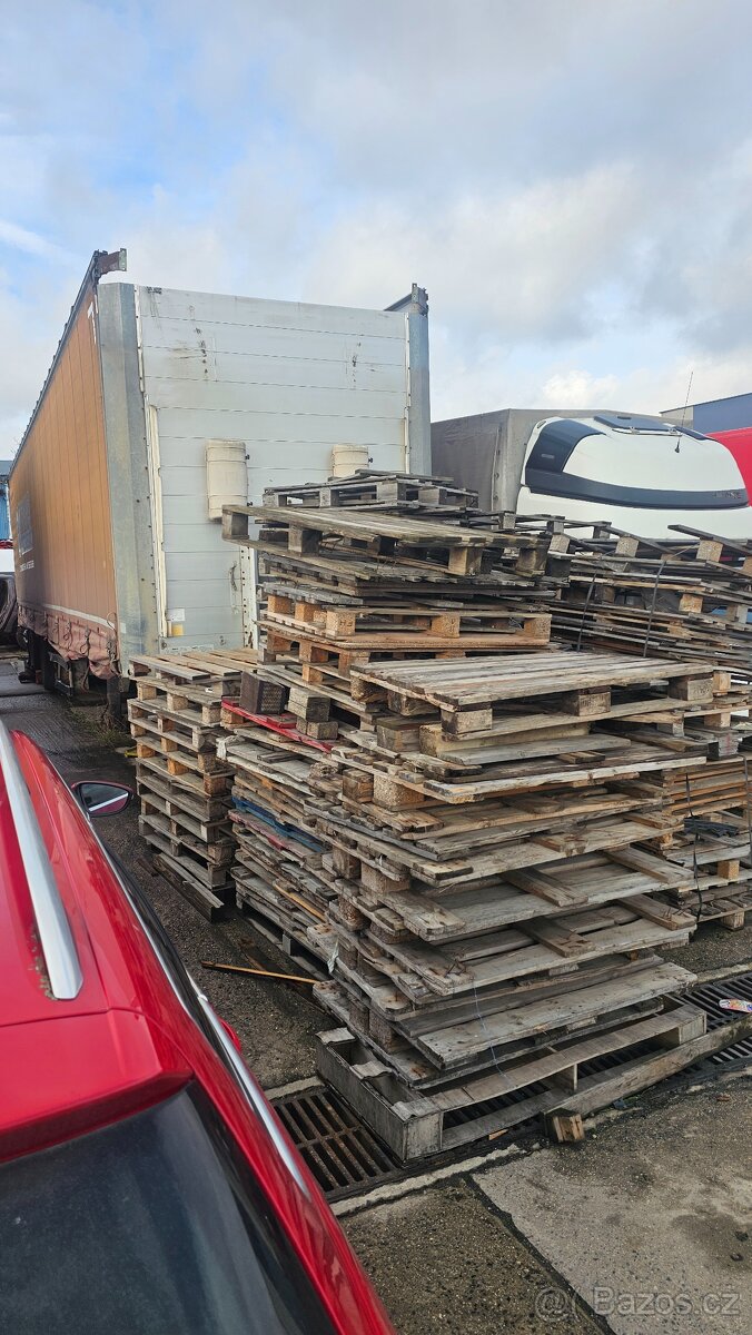 Palivove drevo palety na topeni