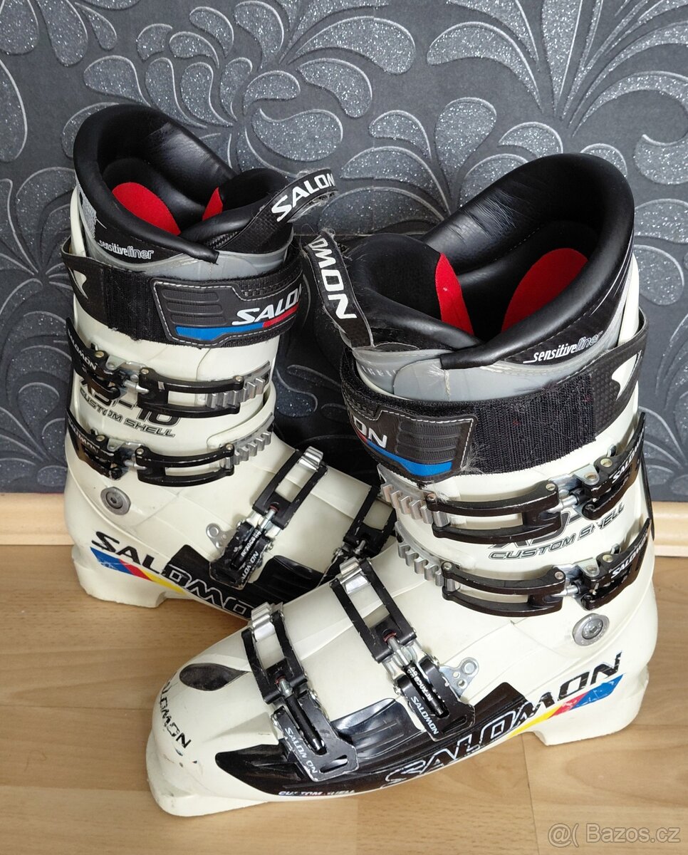 Pánské závodní lyžařské boty, vel. 43 - 44 cm, Solomon
