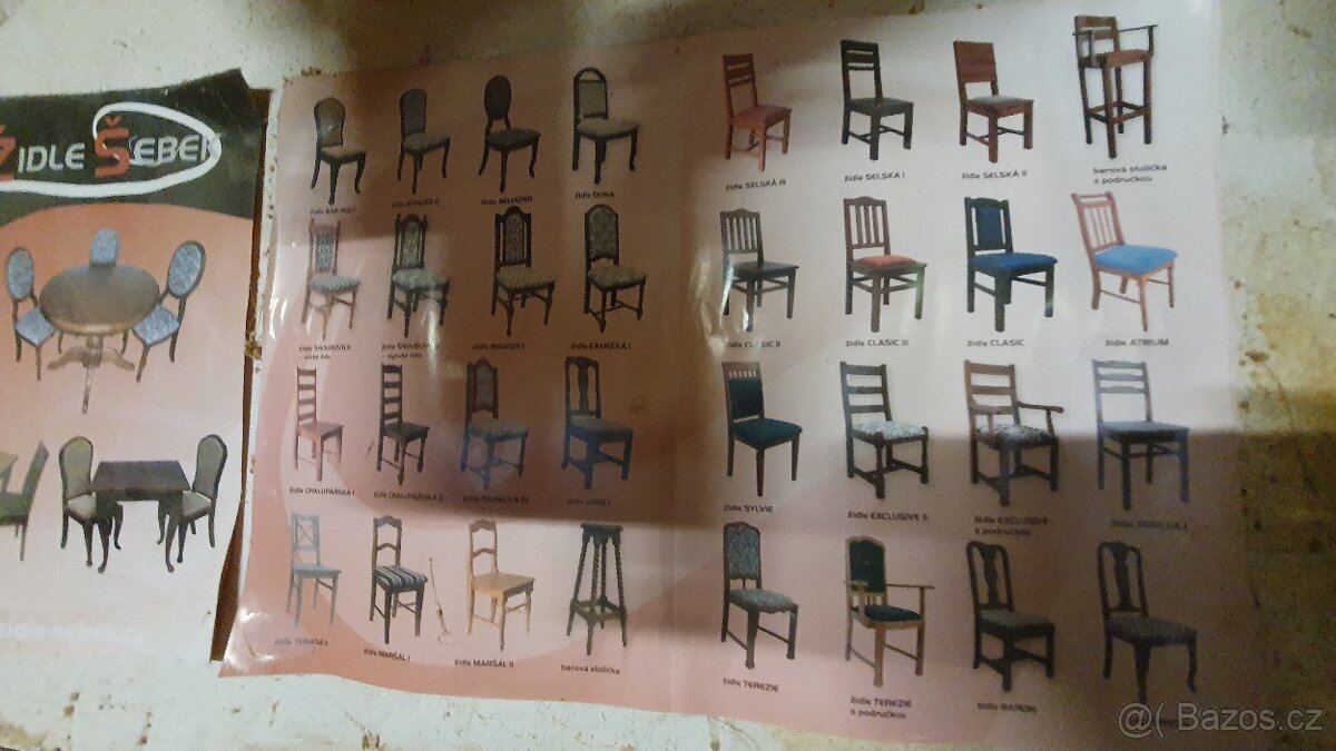 Stroje na výrobu židlí