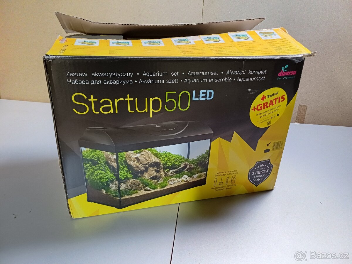 Akvárium Startup 50