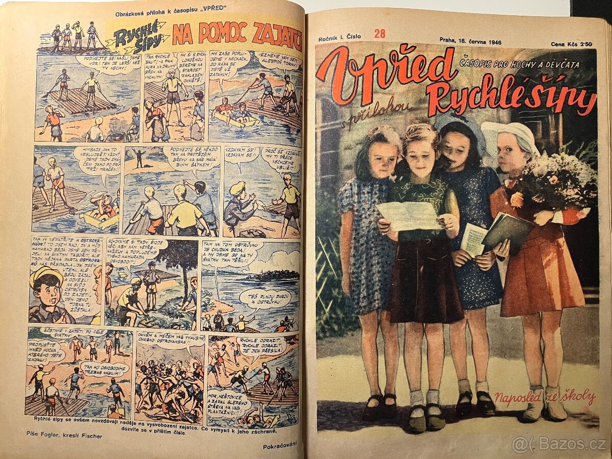 Vpřed Rychlé šípy I. ročník 1946