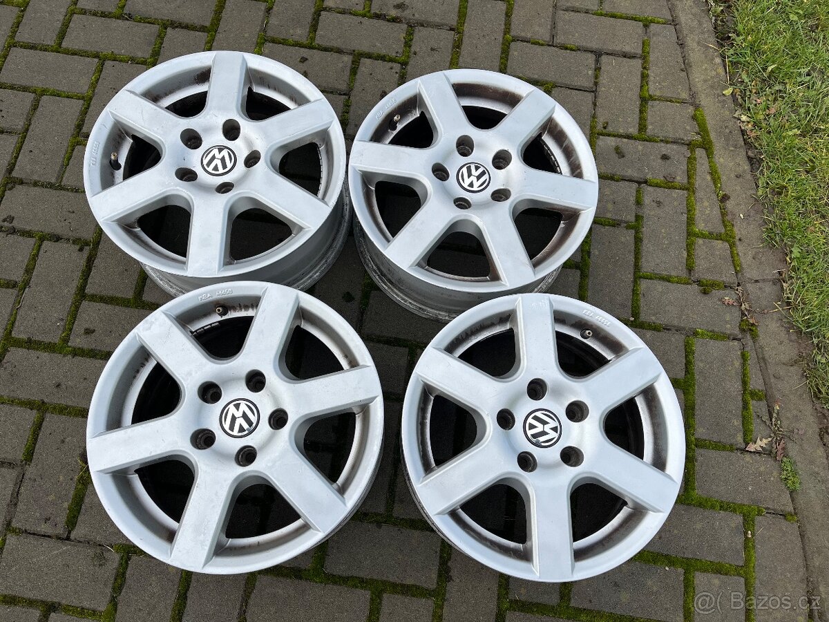 4x alu disky 5x112 R15, vw, audi, škoda, mercedes