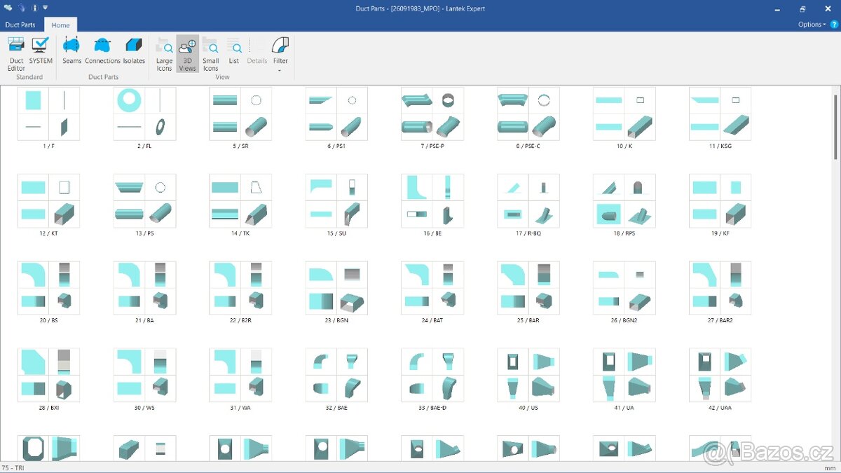 CNC plazma PIERCE 3000x1500 pro výrobu vzduchotechniky