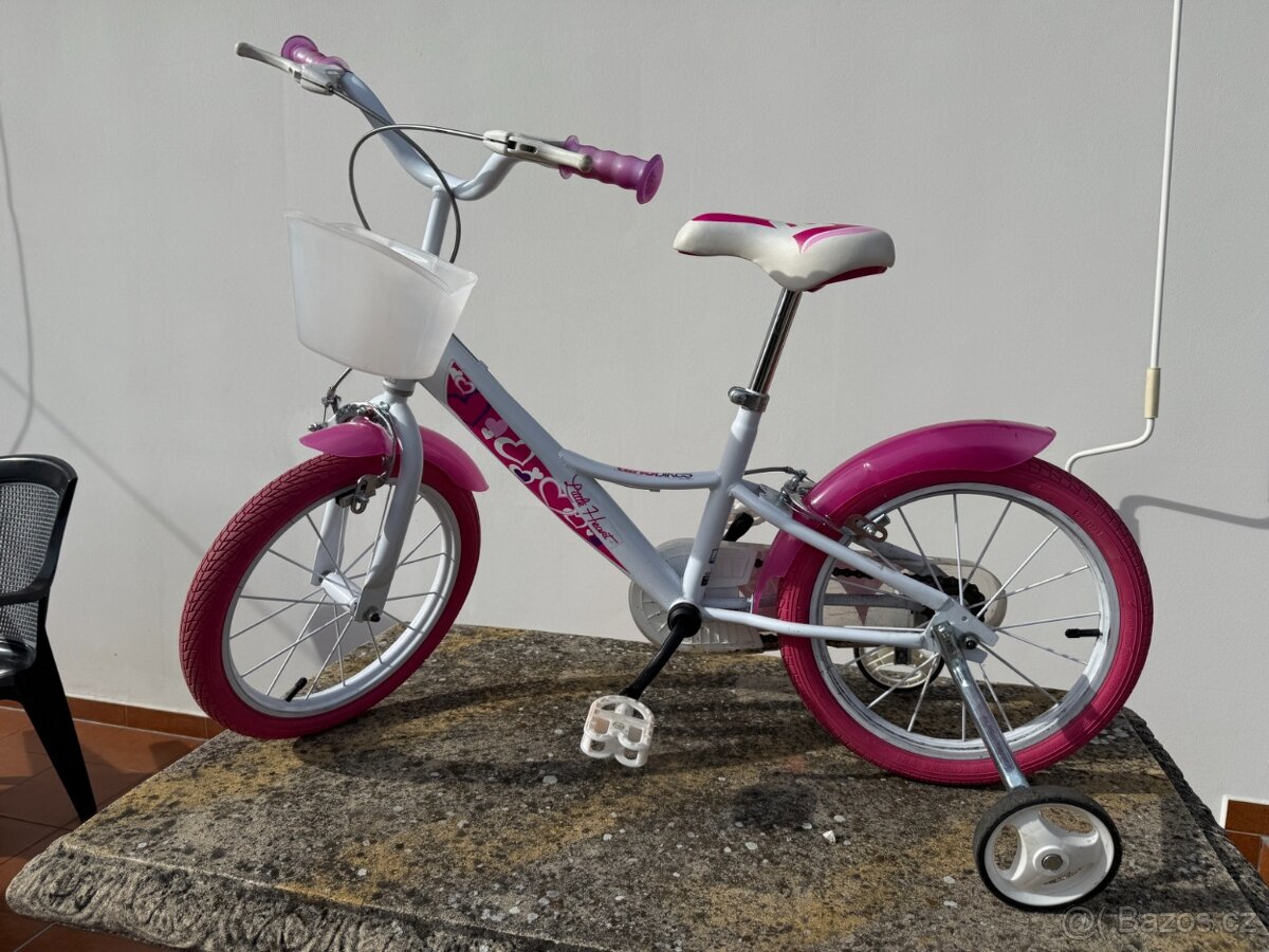 dětské růžové kolo - Dino Bikes Pink 16