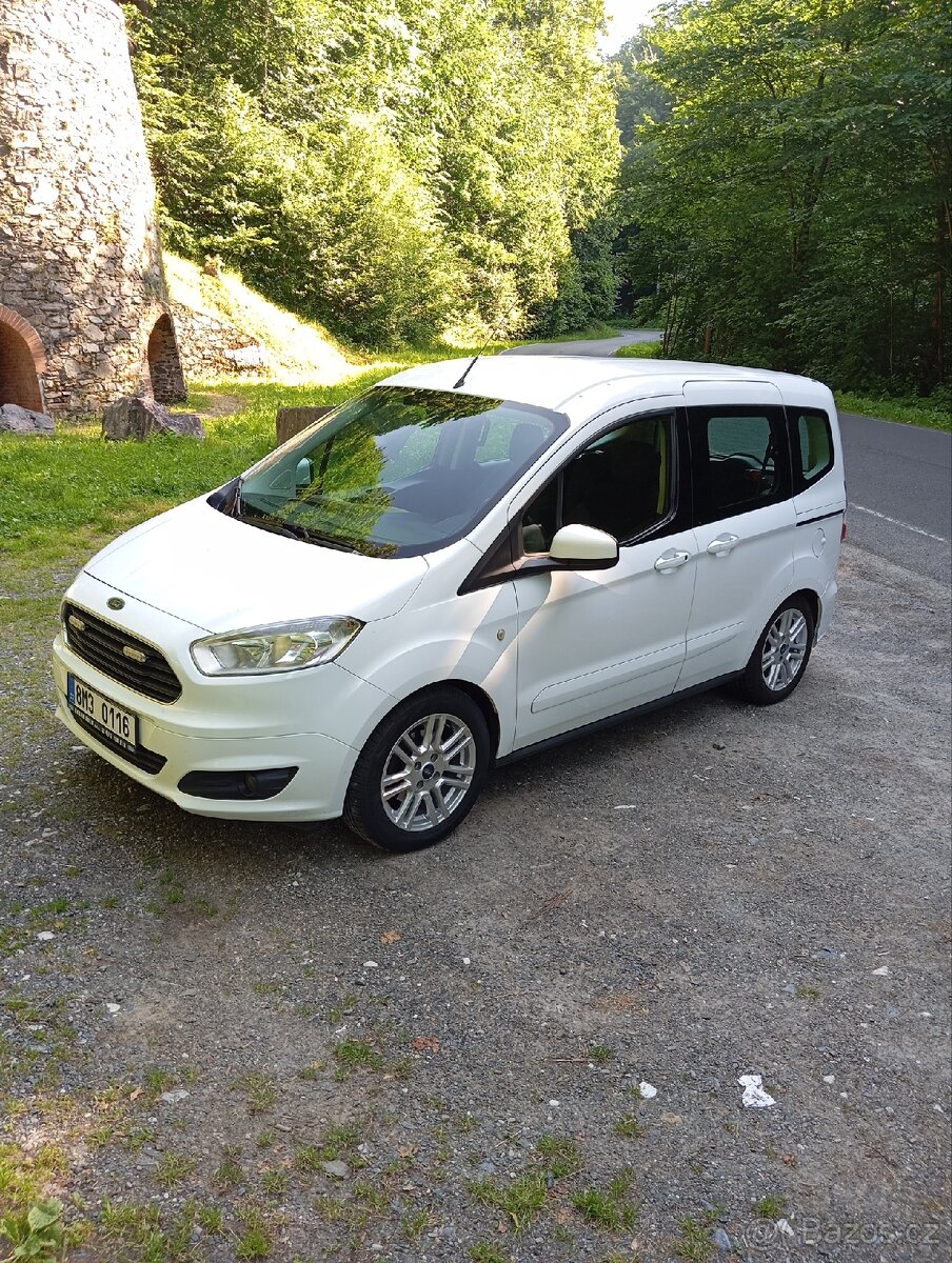 Ford transit courier 1.0/74kw, ČR,1.majitel