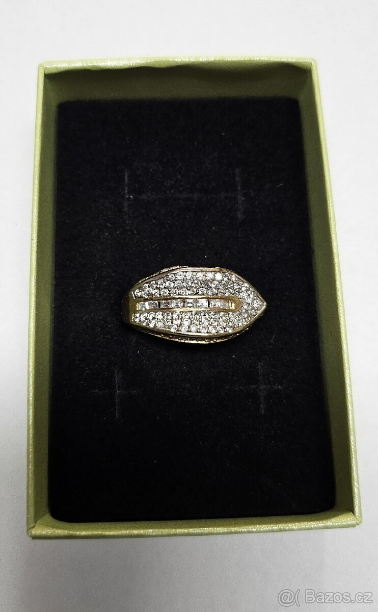 Prodám dámský zlatý prsten