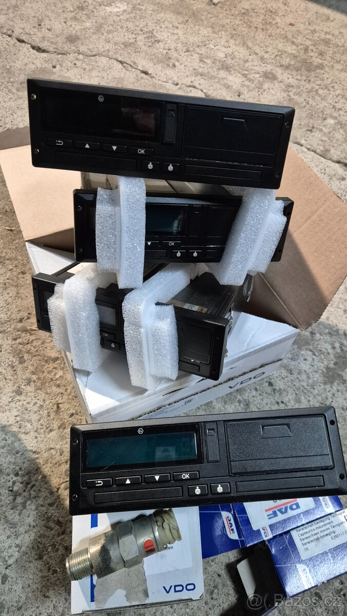 Digitální tachograf DAF XF, XG