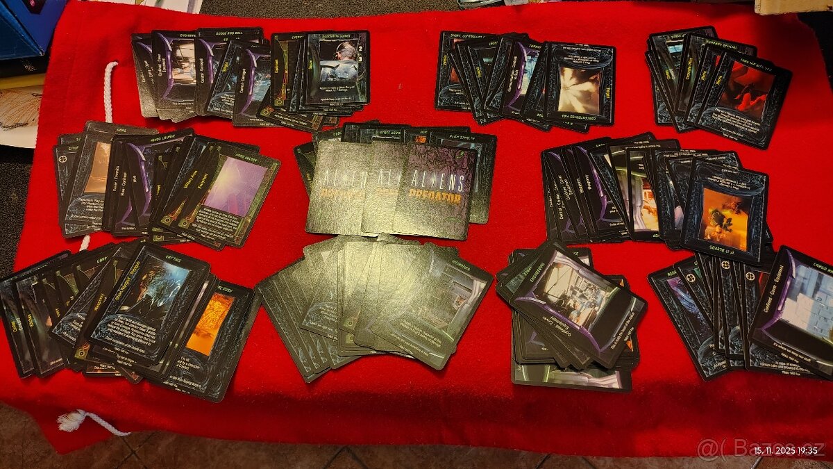 Karty Alien vs Predator, karetní hra, CCG