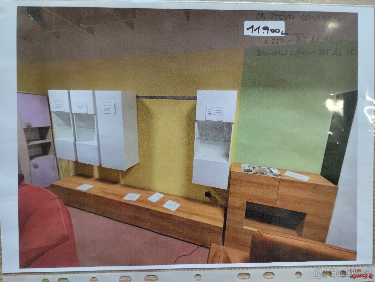 Obývací stěna CALABRINI